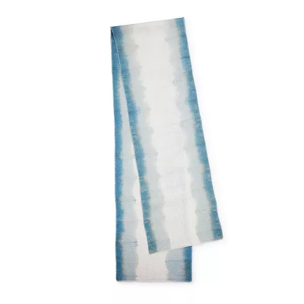 Teal Linen Runner