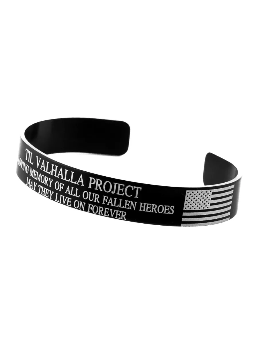 Til Valhalla Project Honor Our Fallen Memorial Bracelet