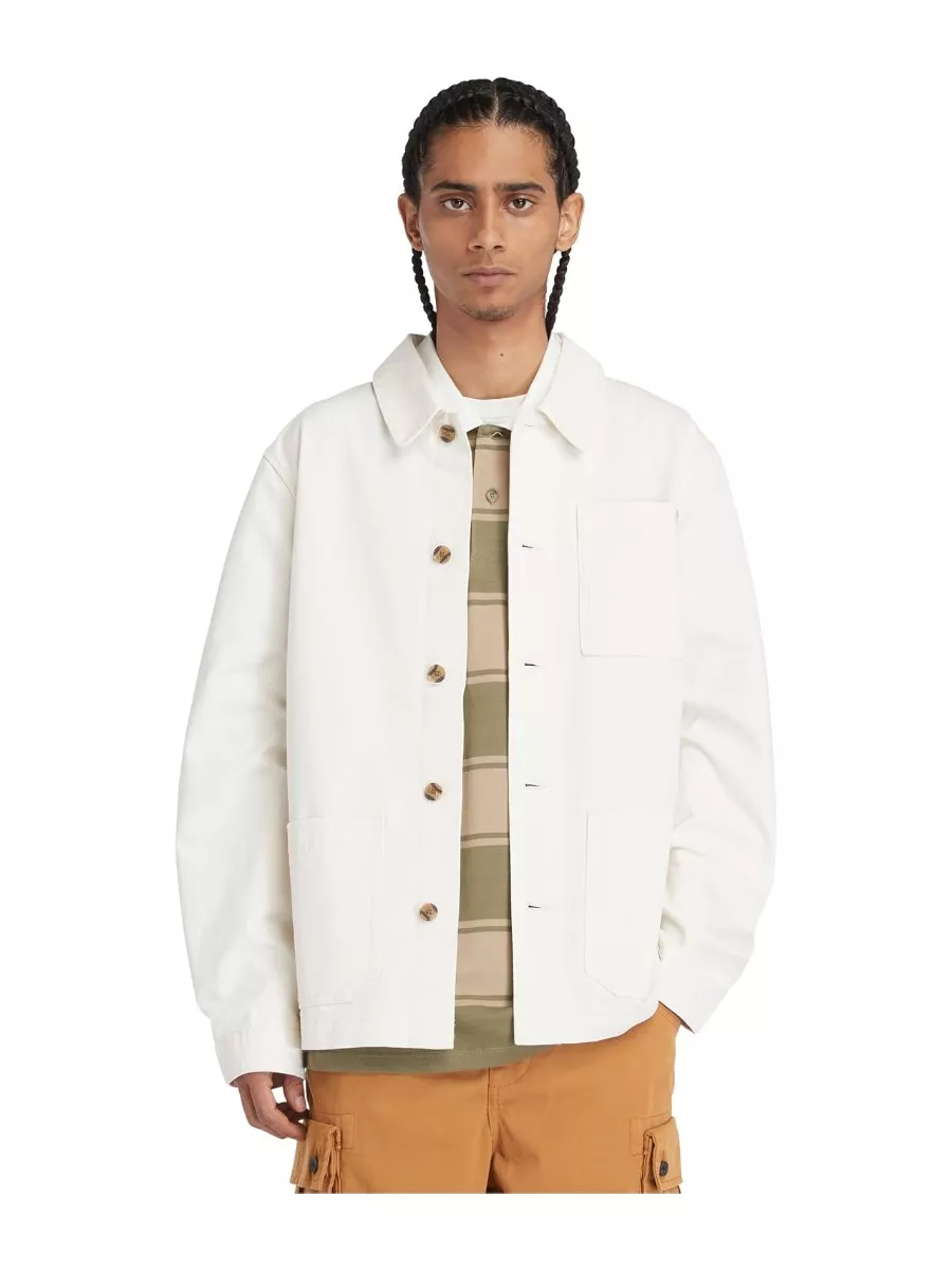 Timberland Men's Washed Canvas Chore Jacket