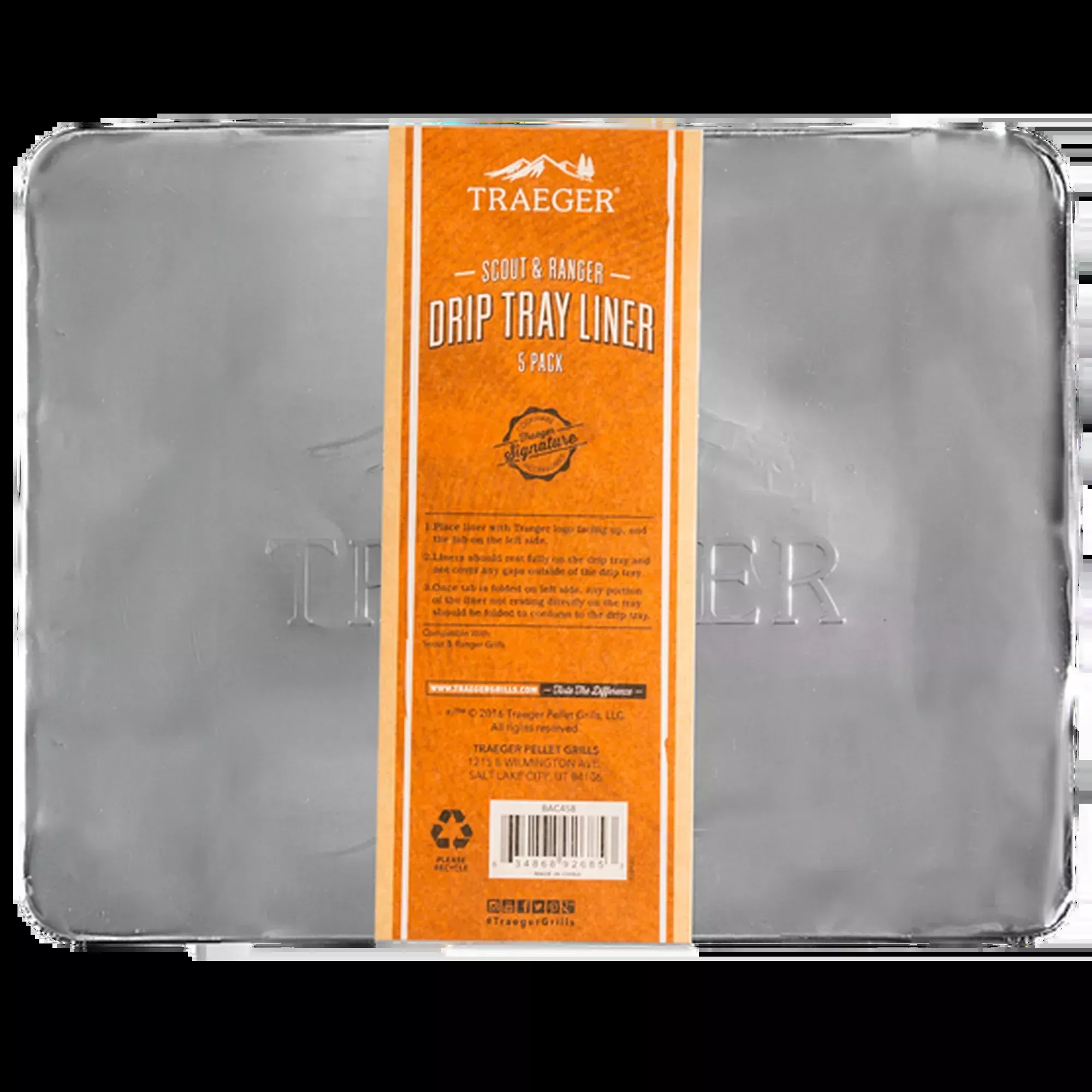 Traeger Ranger Drip Tray Liners