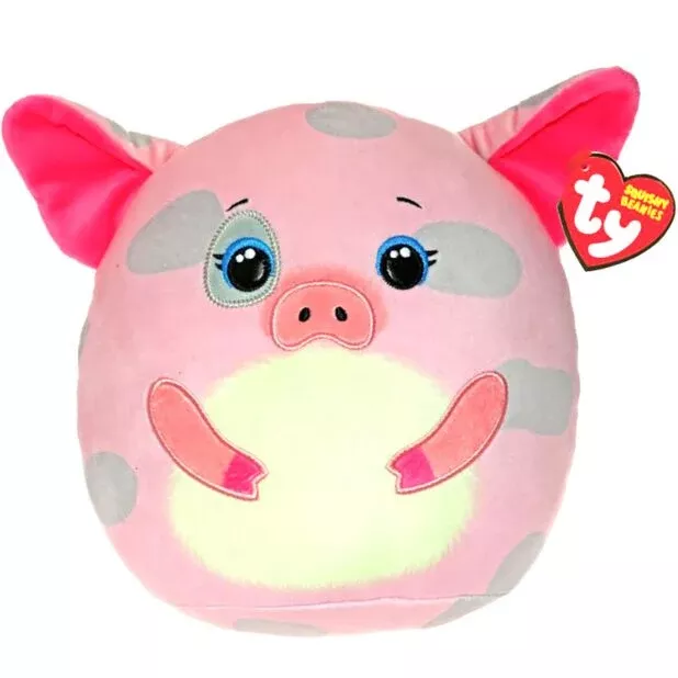 Ty Squishy Beanies - Hambone the Pig