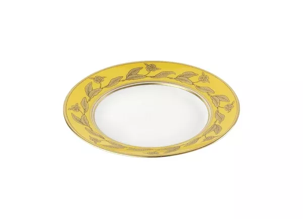 Voliere Senape Dessert Plate