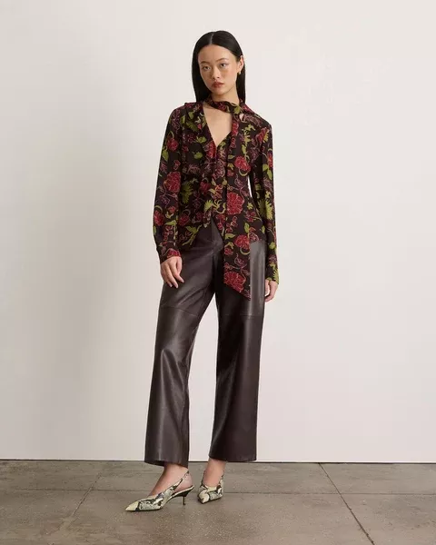 Weston Pant in Dark Fig