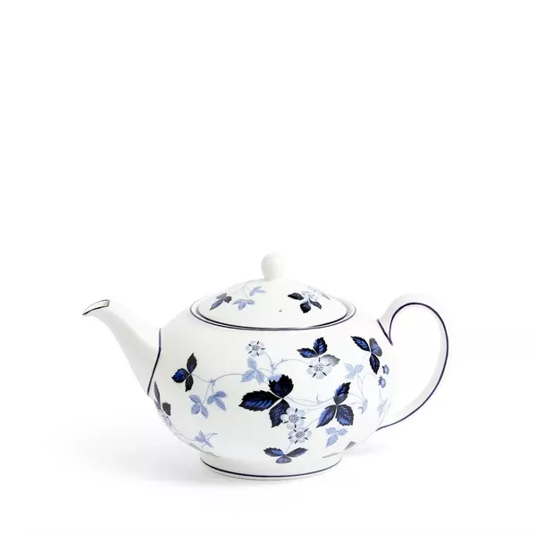 Wild strawberry inky blue teapot