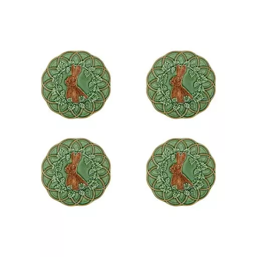 Woods Bread And Butter Plate Hare, Set of 4