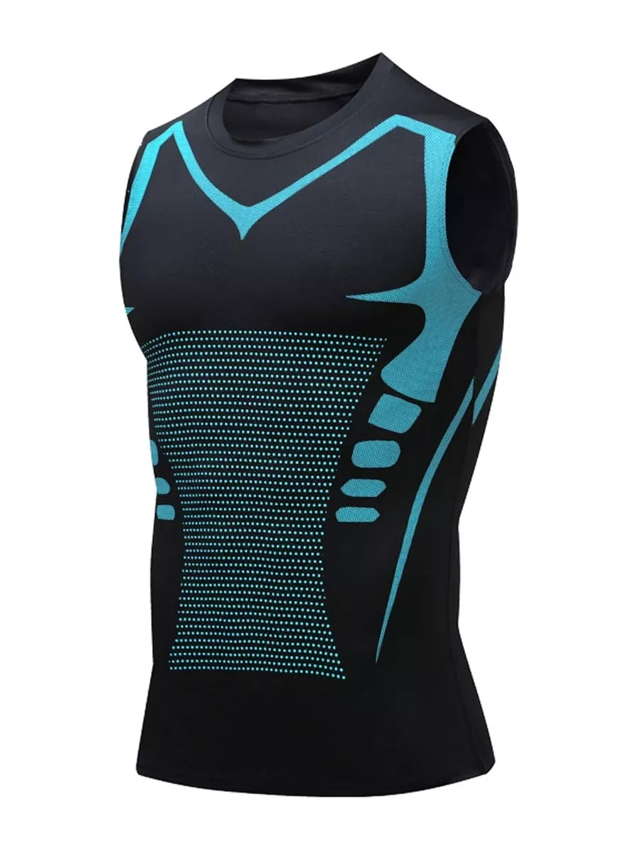 XINGCOOL Men's Compression Shirt and Slimming Body Shaper Vest