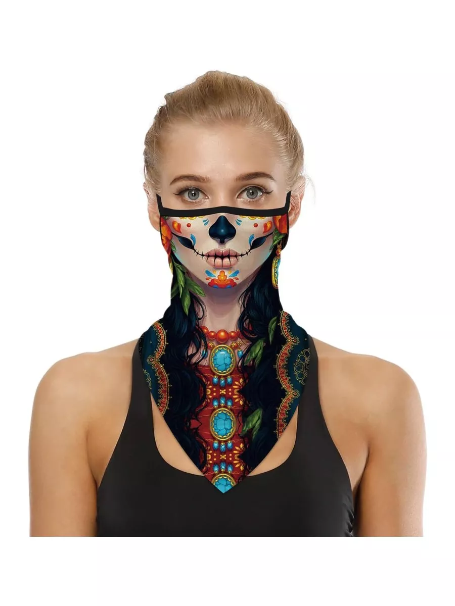 YAYOUREL 3D Neck Gaiter Face Mask