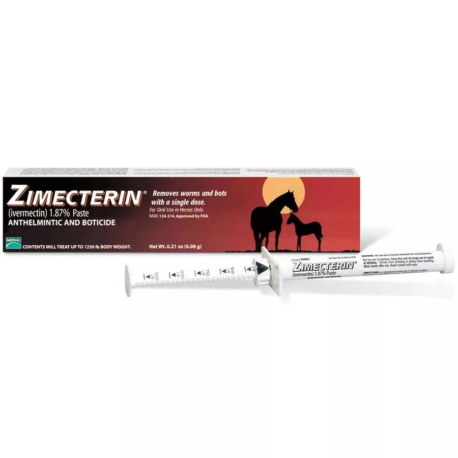 Zimecterin (ivermectin) Paste Wormer